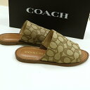 コーチ コーチ サンダル ファッション小物 COACH Hazel Sandal In Signature Jacquard CI054/KH/SD-5 レディース US サイズ5　約22.5cm TCLD3104