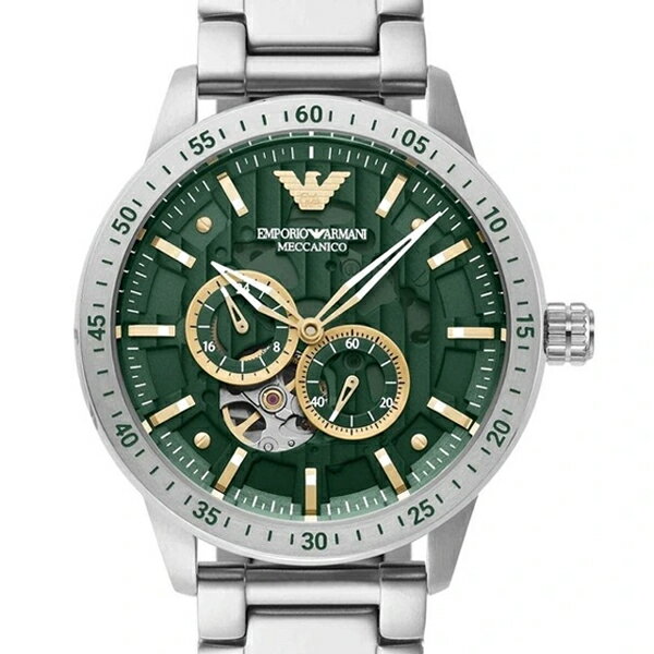 エンポリオ・アルマーニ 腕時計（メンズ） エンポリオアルマーニ 時計 メンズ 腕時計 自動巻き EMPORIO ARMANI AR60053 MARIO MECCANICO TU3013