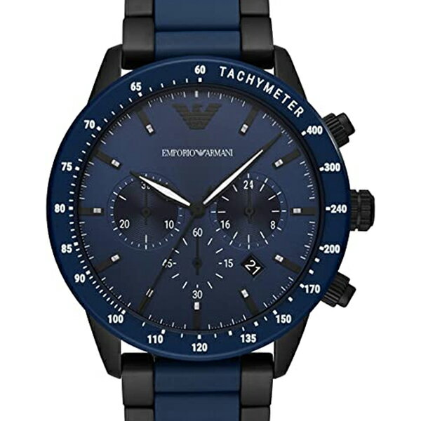 エンポリオ・アルマーニ 腕時計（メンズ） エンポリオアルマーニ 時計 メンズ 腕時計 クォーツ EMPORIO ARMANI AR70001 Mario Ceramica TU3104