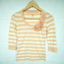 TOMMY HILFIGER トミーヒルフィガー 七分袖 カットソー Cut and Sewn 【USED】【古着】【中古】10000516(4)