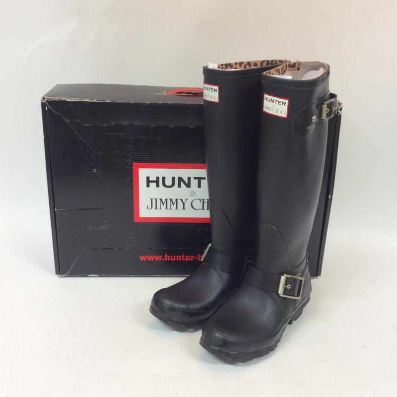 HUNTER n^[ CACV[Y CACV[Y Rain Boots, Rain Shoes Jimmy Choo/R{yUSEDzyÒzyÁz10004181