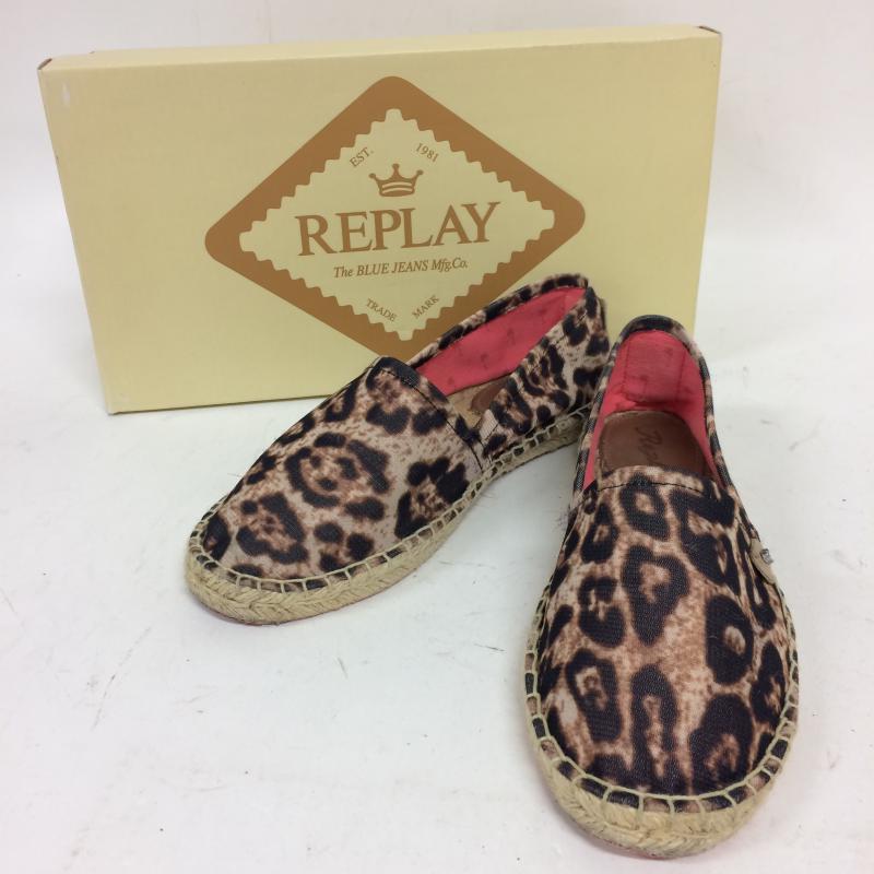 REPLAY リプレイ スリッポン スリッポン Slip-on Shoes, Slip-ons 【USED】【古着】【中古】10004263