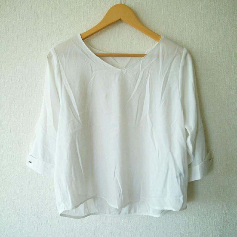 YECCA VECCA イェッカ ヴェッカ 七分袖 シャツ、ブラウス Shirt, Blouse 【USED】【古着】【中古】10007402