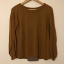Ennea エンネア 長袖 カットソー Cut and Sewn 後ろ身頃、袖にデザイン【USED】【古着】【中古】10007731(4)