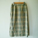 Burberry London o[o[h OXJ[g XJ[g Skirt Long Skirt bvXJ[gyUSEDzyÒzyÁz10009418