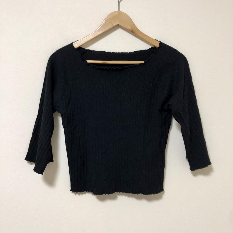 w closet ダブルクローゼット 七分袖 カットソー Cut and Sewn 【USED】【古着】【中古】10010172