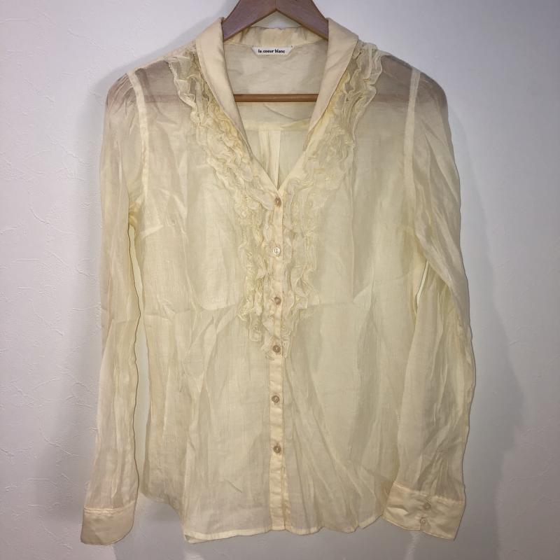 le.coeur blanc ルクールブラン 長袖 シャツ、ブラウス Shirt, Blouse 【USED】【古着】【中古】10010281(4)