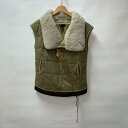 DIESEL ディーゼル ベスト ベスト Vest ムートン襟付き キルティングベスト【USED】【古着】【中古】10011777