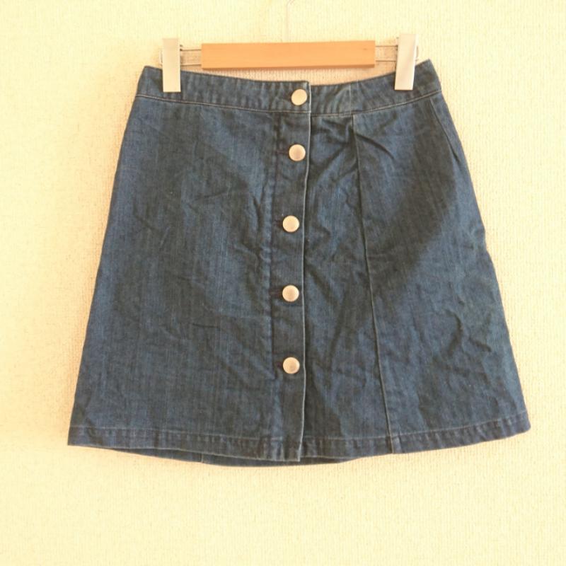 LOWRYS FARM ꡼ե Ҥ楹  Skirt Medium Skirt ǥ˥ॹȡUSEDۡڸۡš10013065