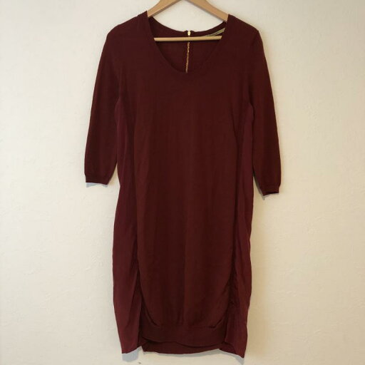 AVANTDEVOYAGER アウ゛ァンデボヤージ ひざ丈スカート ワンピース One-Piece Medium Skirt サイドシフォン ニットワンピース【USED】【古着】【中古】10013451 AVANTDEVOYAGER アウ゛ァンデボヤージ ひざ丈スカート ワンピース One-Piece Medium Skirt サイドシフォン ニットワンピース【USED】【古着】【中古】10013451