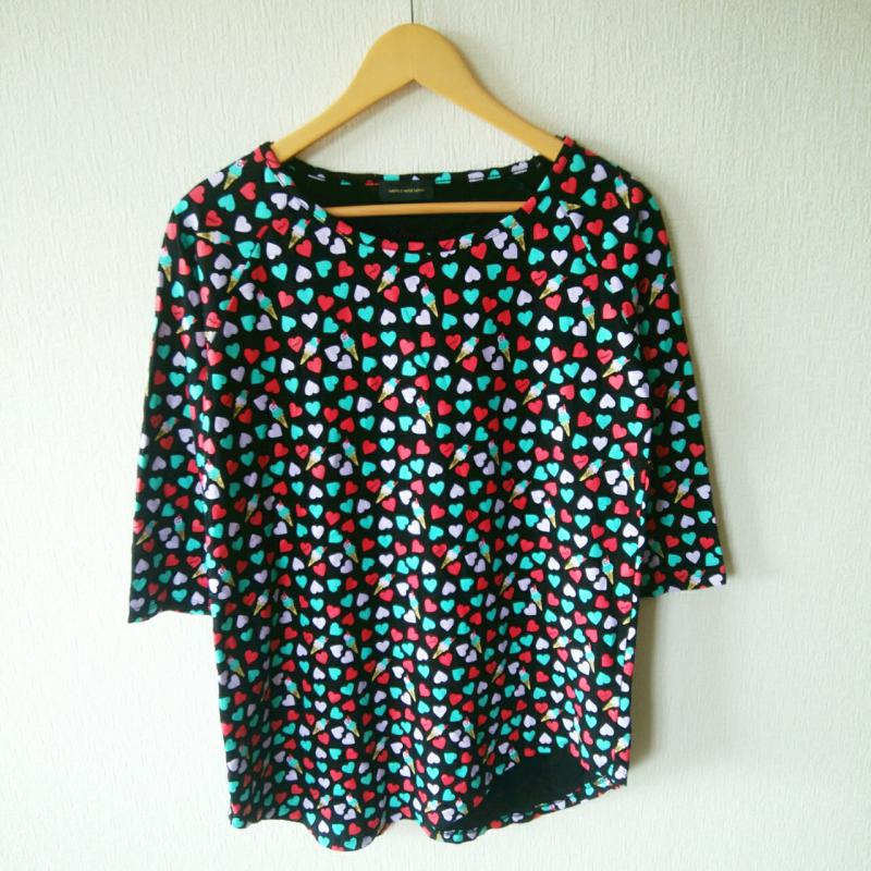 WORLD WIDE LOVE! ワールドワイドラブ 長袖 カットソー Cut and Sewn 【USED】【古着】【中古】10013536
