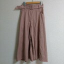 Discoat ディスコート ボトムス ボトムス スカンツ/ワイドパンツ【USED】【古着】【中古】10016630