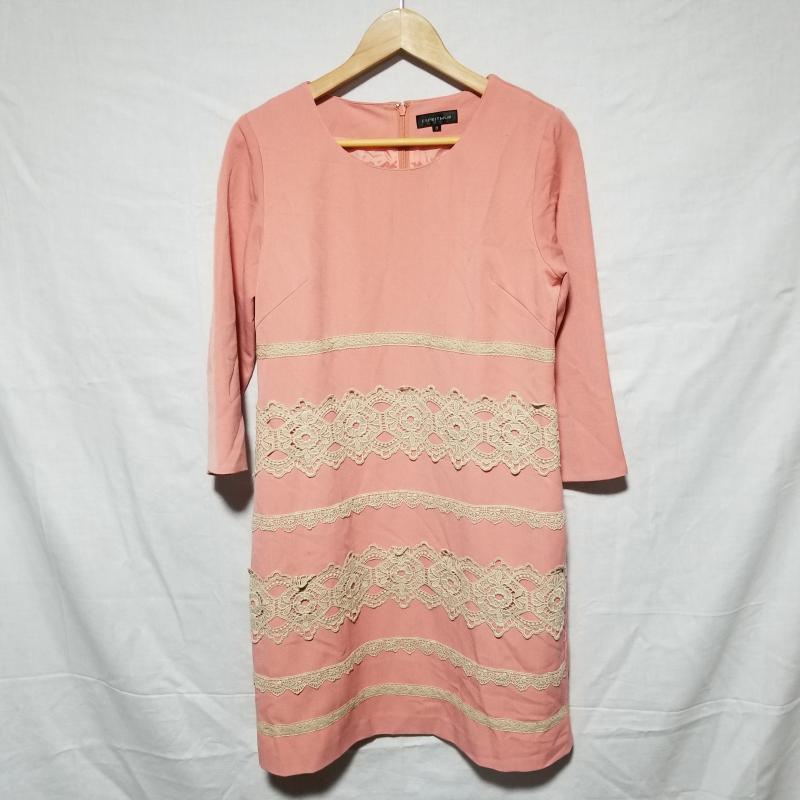 ESPRITMUR エスプリミュール 七分袖 チュニック Short Dress, Long Shirt, Tunic 【USED】【古着】【中古】10017236