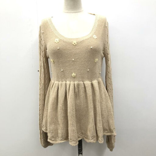 INGNI イング チュニック セーター ニット【USED】【古着】【中古】10022115 INGNI イング チュニック セーター ニット【USED】【古着】【中古】10022115