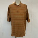 Columbia コロンビア 半袖 ポロシャツ Polo Shirt ボーダー【USED】【古着】【中古】10023077