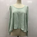 laboratory work ラボラトリーワーク 長袖 カットソー Cut and Sewn 無地【USED】【古着】【中古】10023389