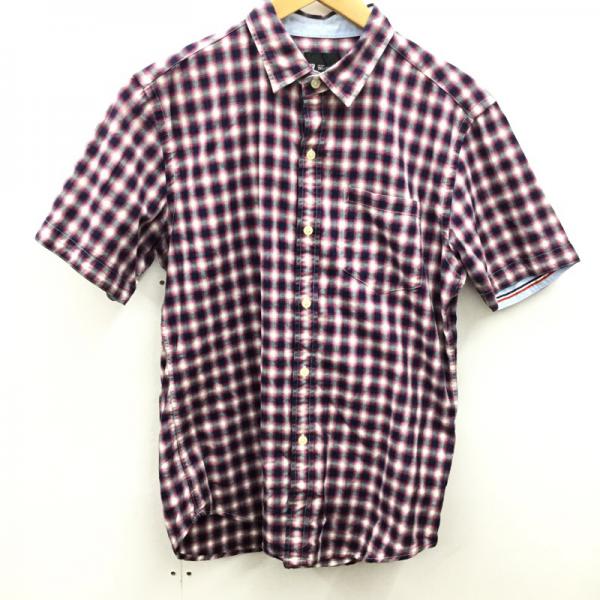 THESHOPTKMIXPICE ザショップティーケーミクスパイス シャツ、ブラウス チェックシャツ 半袖【USED】【..