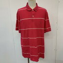 TOMMY HILFIGER トミーヒルフィガー 半袖 ポロシャツ Polo Shirt ボーダー ワンポイント【USED】【古着】【中古】10025704