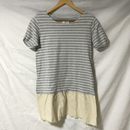LEPSIM レプシィム 半袖 チュニック Short Dress, Long Shirt, Tunic 【USED】【古着】【中古】10031231 LEPSIM レプシィム 半袖 チュニック Short Dress, Long Shirt, Tunic 【USED】【古着】【中古】10031231