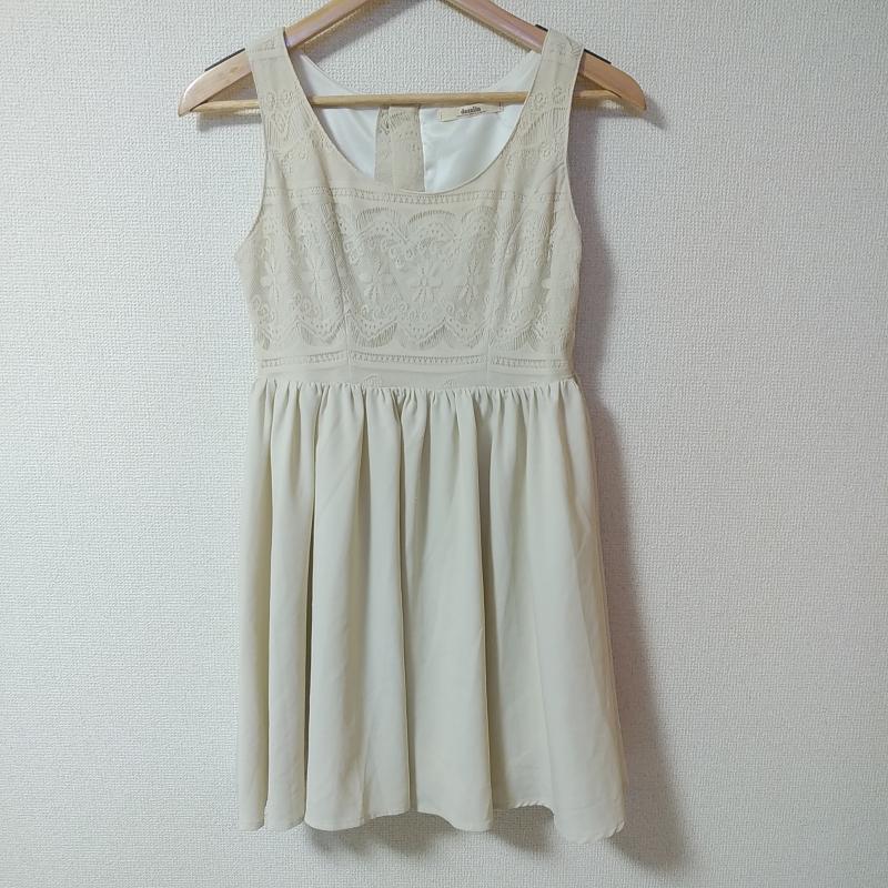dazzlin ダズリン ひざ丈スカート ワンピース One-Piece Medium Skirt【USED】【古着】【中古】10031278