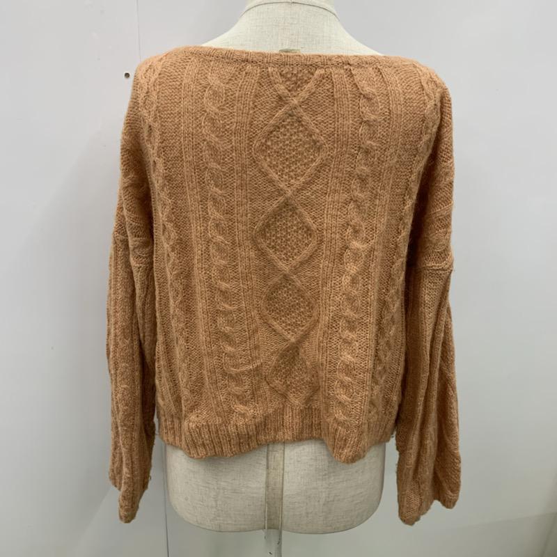 クラシカのdazzlin ダズリン 長袖 ニット、セーター Knit, Sweater 無地 ケーブル編み【USED】【古着】【中古】10032005｜アングル3
