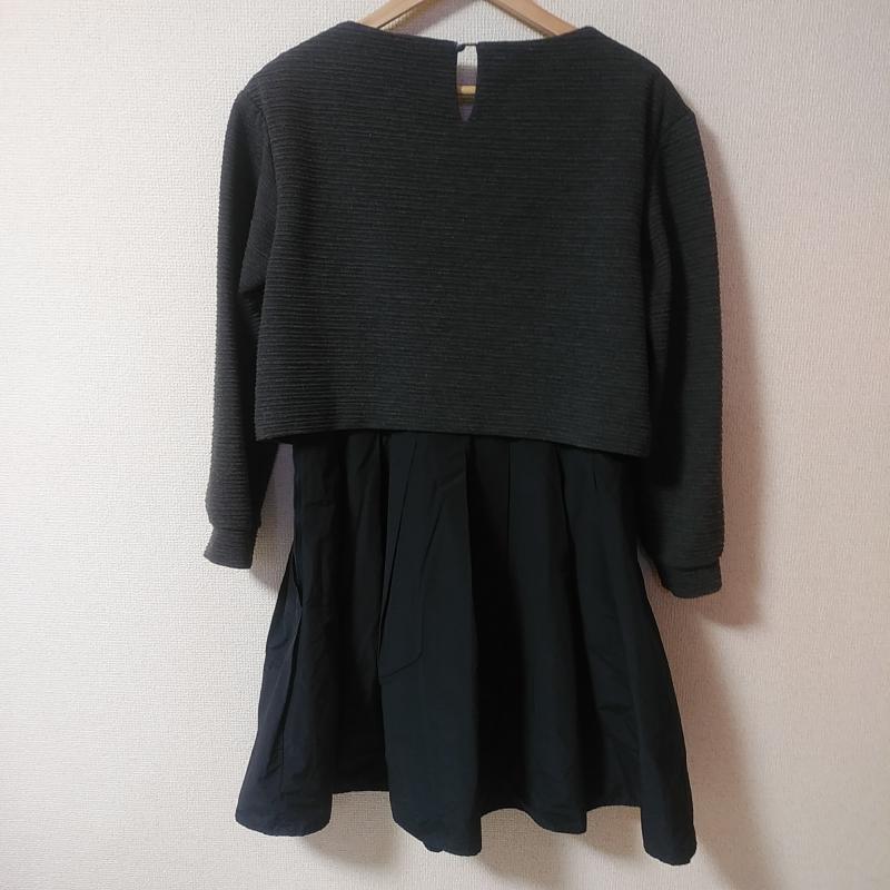 THE 1st Floor nano universe ザ ファーストフロアナノユニバース ひざ丈スカート ワンピース One-Piece Medium Skirt【USED】【古着】【中古】10033271