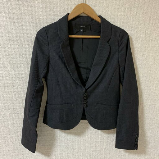 gilasoL. ジラソール ジャケット、ブレザー ジャケット、上着 Jacket ウール【USED】【古着】【中古】10036616 gilasoL. ジラソール ジャケット、ブレザー ジャケット、上着 Jacket ウール【USED】【古着】【中古】10036616