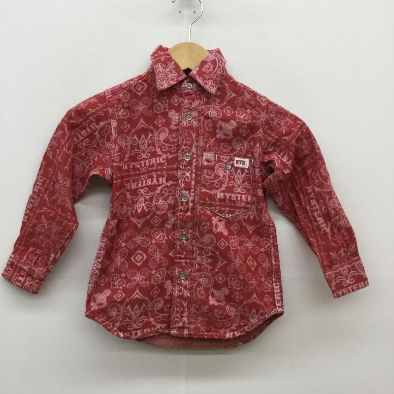 HYSTERIC MINI ヒステリック ミニ 長袖 シャツ、ブラウス Shirt, Blouse キッズサイズ【USED】【古着】【中古】10039666