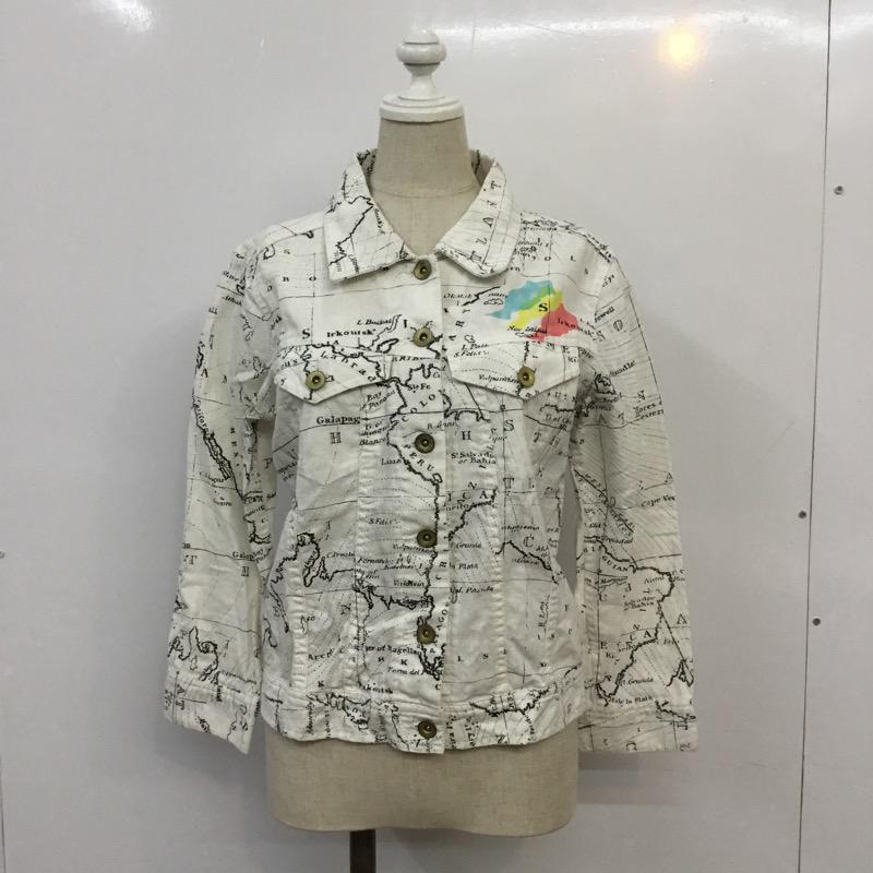 CIAOPANIC TYPY チャオパニックティピー ジャケット、ブレザー ジャケット、上着 Jacket 地図 マップ【USED】【古着】【中古】10041395