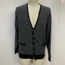International Gallery BEAMS インターナショナルギャラリービームス 長袖 カーディガン Cardigan ボーダー【USED】【古着】...