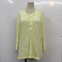ADAM ET ROPE' アダムエロペ 七分袖 カットソー Cut and Sewn ヘンリーネック【USED】【古着】【中古】10042454(4)