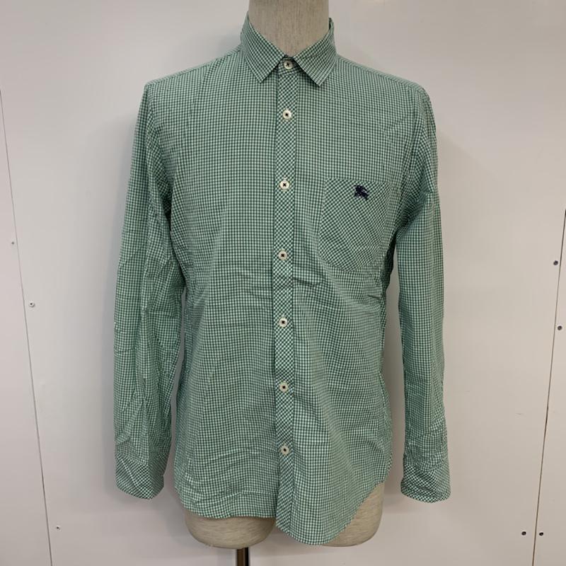 BURBERRY BLACK LABEL バーバリーブラックレーベル 長袖 シャツ、ブラウス Shirt, Blouse チェック【USED】【古着】【中古】10042727