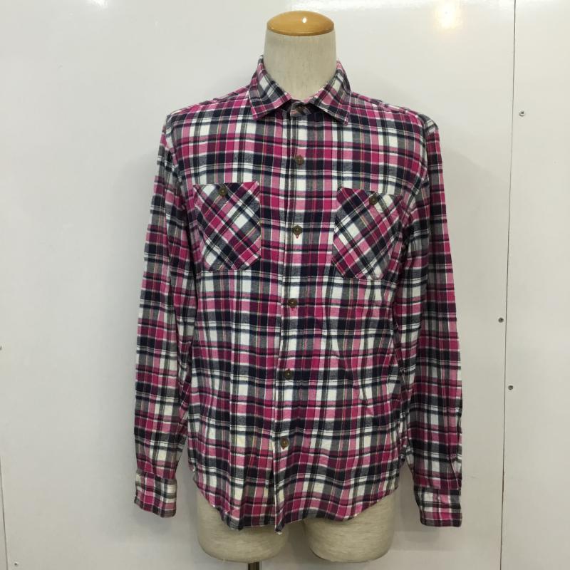 TK MIXPICE ティーケー ミクスパイス 長袖 シャツ、ブラウス Shirt, Blouse チェックシャツ【USED】【古着】【中古】10043107