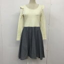 earth music&amp;ecology A[X~[WbNAhGRW[ ЂXJ[g s[X One-Piece Medium Skirt ^Ot _K[hbLO {[_[yUSEDzyÒzyÁz10045169