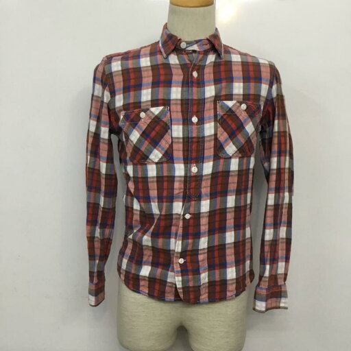 BEAMS ビームス 長袖 シャツ、ブラウス Shirt, Blouse チェックシャツ【USED】【古着】【中古】10045713 BEAMS ビームス 長袖 シャツ、ブラウス Shirt, Blouse チェックシャツ【USED】【古着】【中古】10045713