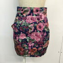 EMODA エモダ ミニスカート スカート Skirt Mini Skirt, Short Skirt 花柄【USED】【古着】【中古】10047340(4)