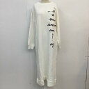 To b. by agnes b. トゥービーバイアニエスベー ひざ丈スカート ワンピース One-Piece Medium Skirt 5137 WQ08 ROBE メッセージワンピ タグ付き10051250