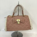Samantha Vega サマンサベガ ボストンバッグ ボストンバッグ Traveling Bag ミニボストン リボン【USED】【古着】【中古】10054...