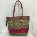 COACH コーチ トートバッグ トートバッグ Tote Bag C0867-12428 キャンバス シグネチャー【USED】【古着】【中古】10056010