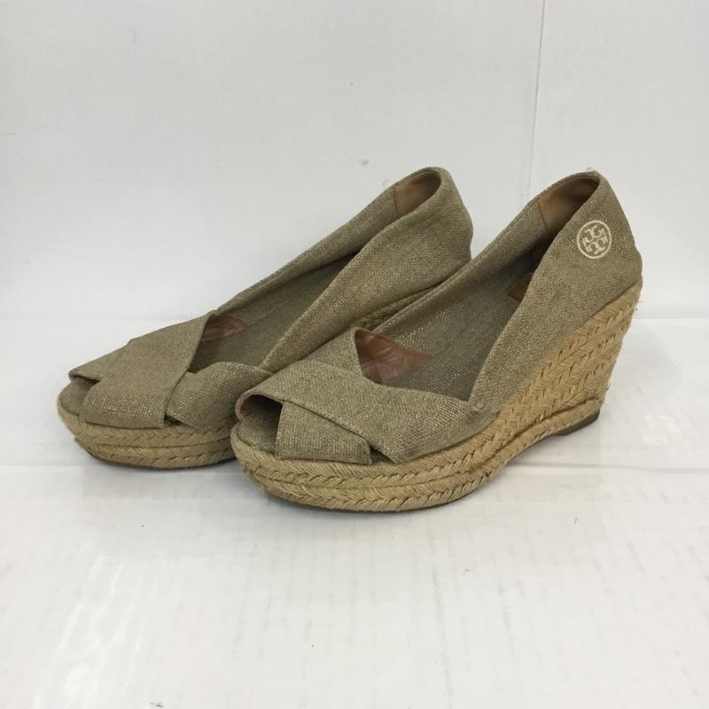 TORY BURCH トリーバーチ サンダル サンダル Sandals ウェッジソール オープントゥ 6B【USED】【古着】【中古】10057102