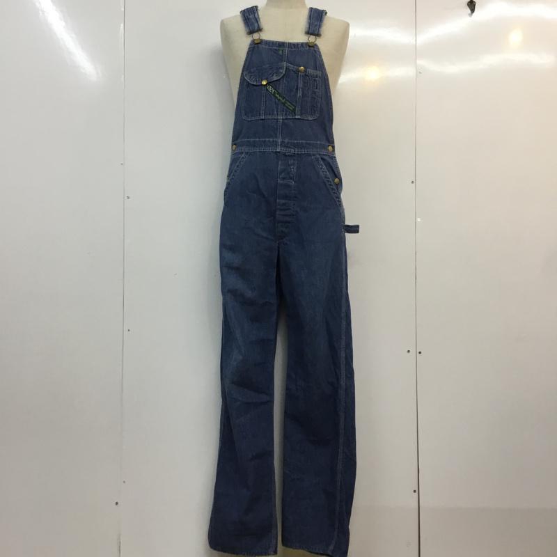 KEY キイ サロペット、オーバーオール サロペット・オーバーオール Overall デニム ロゴ【USED】【古着】【中古】10057218