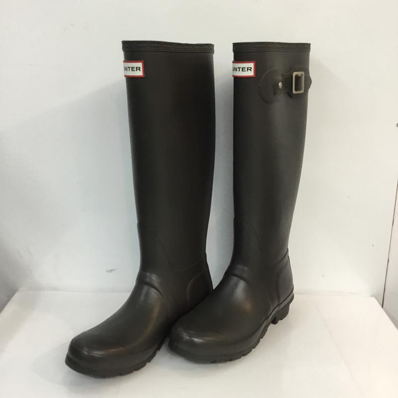 HUNTER n^[ CACV[Y CACV[Y Rain Boots, Rain Shoes W23499 ORIGINAL TALL IWig[ UK4yUSEDzyÒzyÁz10058961