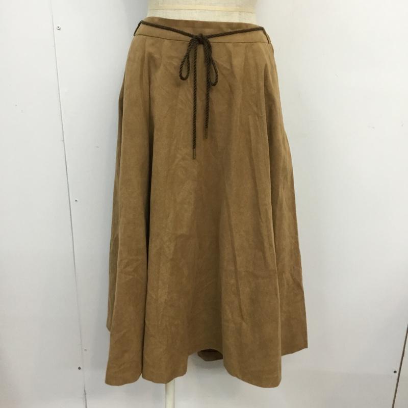 niko and... ニコアンド ロングスカート スカート Skirt Long Skirt ST75CM01AD フレアスカート スウェード調【USED】【古着】【中古】10063824