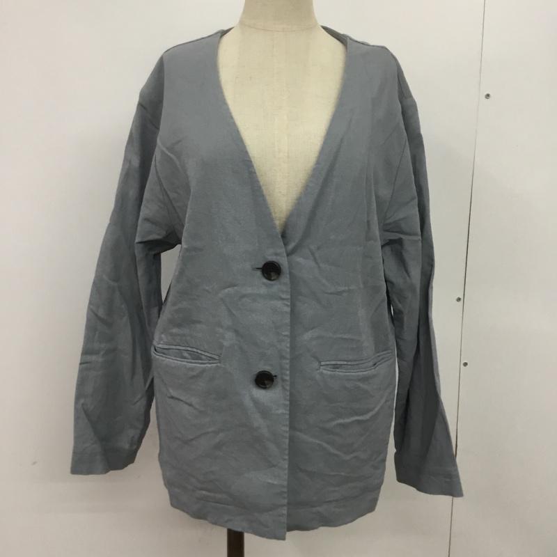 LOWRYS FARM ローリーズファーム ジャケット、ブレザー ジャケット、上着 Jacket LF720011AD ノーカラー【USED】【古着】【中古】10065618