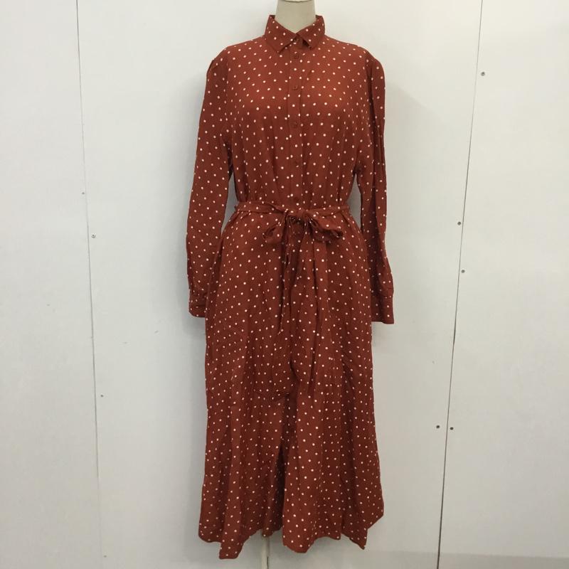 MOUSSY マウジー 長袖 シャツワンピース 010BSS30-0470 POLKA DOTS DRESS【USED】【古着】【中古】1006..