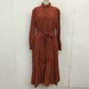 MOUSSY マウジー 長袖 シャツワンピース 010BSS30-0470 POLKA DOTS DRESS【USED】【古着】【中古】10065632