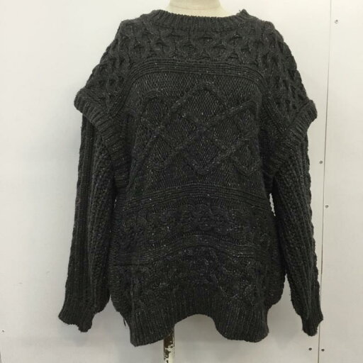 Ungrid アングリッド 長袖 ニット、セーター Knit, Sweater 112062609201-01 ケーブルニット【USED】【古着】【中古】10070040 Ungrid アングリッド 長袖 ニット、セーター Knit, Sweater 112062609201-01 ケーブルニット【USED】【古着】【中古】10070040
