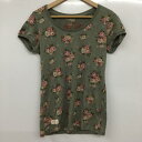 Cath Kidston キャスキッドソン 半袖 Tシャツ T Shirt UNIQLO コラボ ユニクロ パフスリーブ【USED】【古着】【中古】10072779