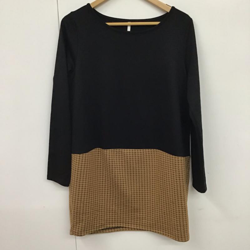 【中古】ELLEエルひざ丈スカート...