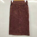 Heather ヘザー ひざ丈スカート スカート Skirt Medium Skirt コーデュロイスカート【USED】【古着】【中古】10072842